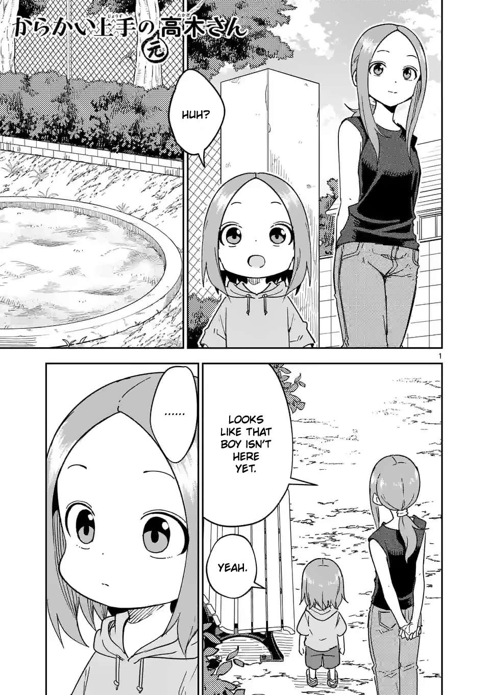 Karakai Jouzu no (Moto) Takagi-san Chapter 294 1